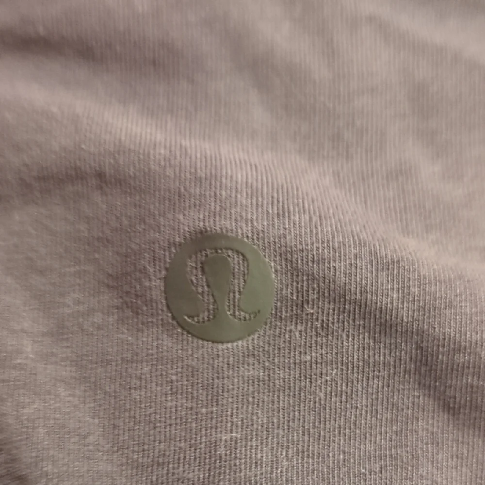 Lululemon Back In Action Organic Cotton Tee Black Oversized Minimalist Top